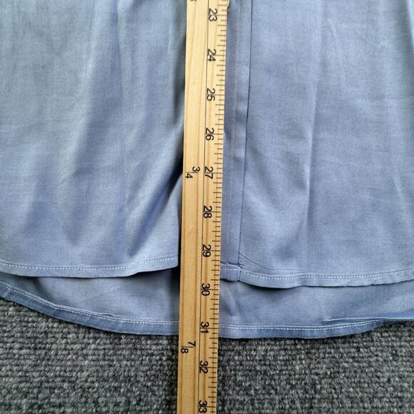 Gitman Bros For Fashion Post Louisville Button Up Shirt 15 33 Solid TTX 2x2 Blue - Picture 4 of 15